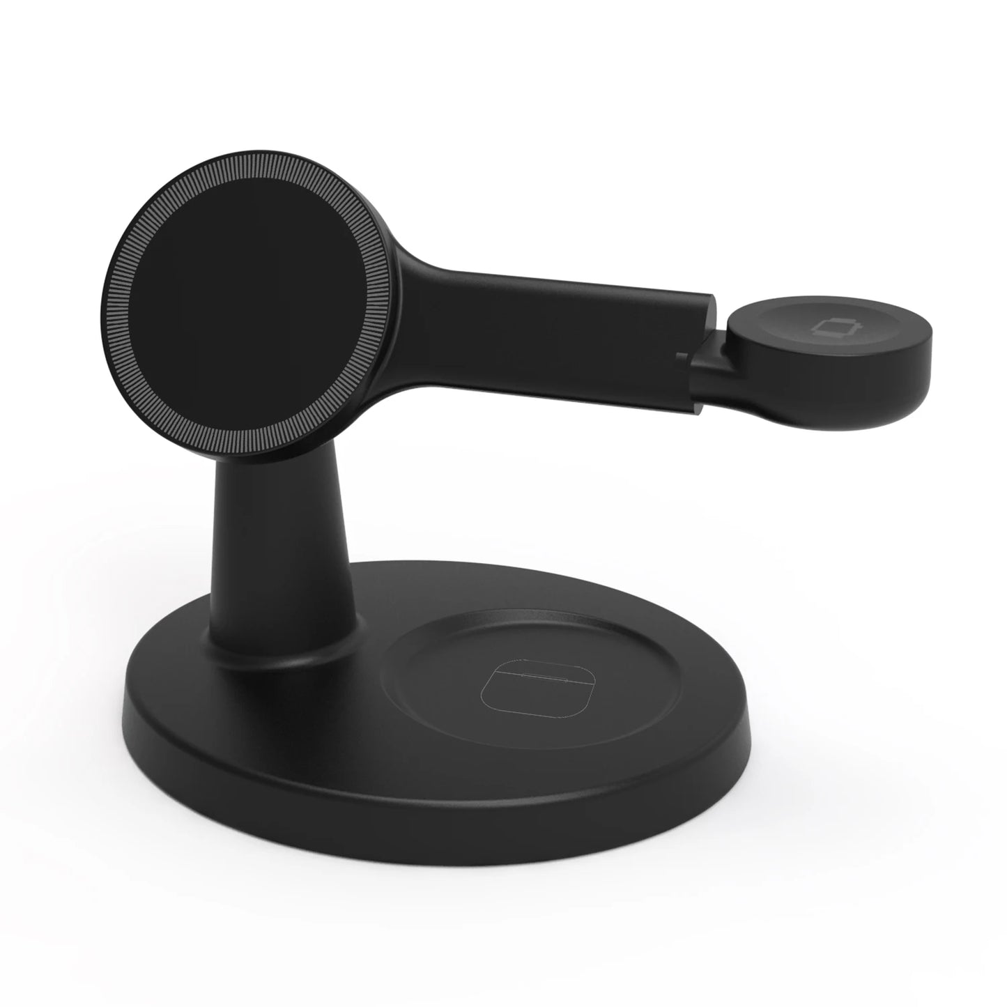 3 In 1 Magnetic Wireless Charger Stand For Magsafe iPhone 16 15 14 13 Pro Max Apple Watch 9 8 AirPods Pro Fast Charging Station