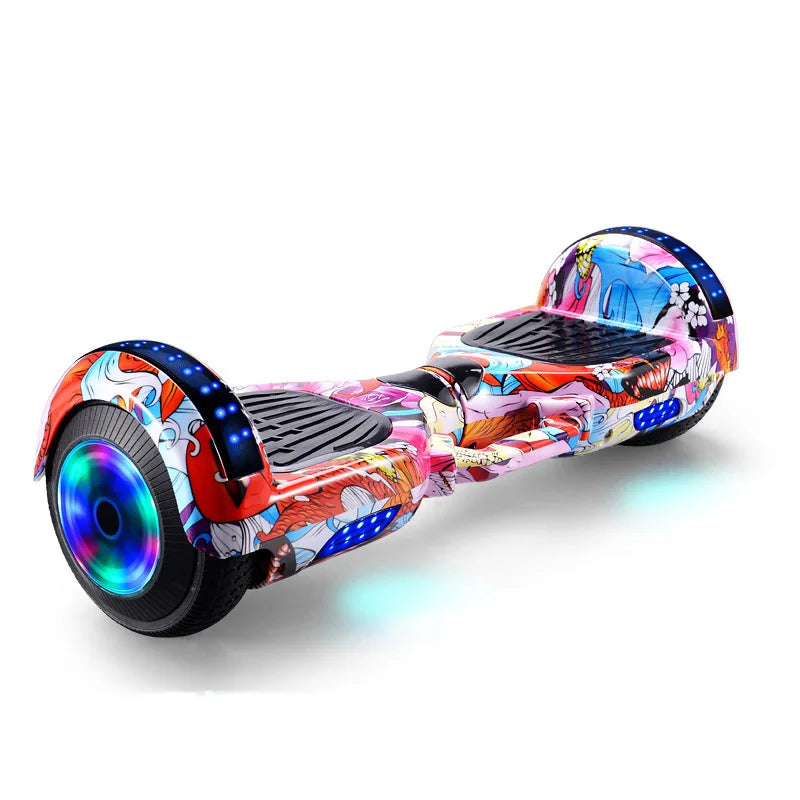 Самокат собственной личности балансируя 7 Inch Hoverboard with Bluetooth and Colorful Lights Self Balancing Scooter
